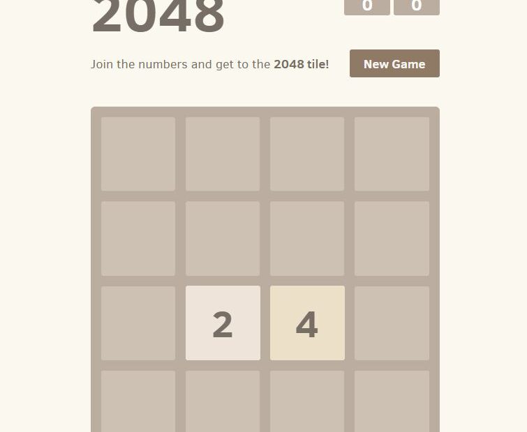 2048 Game