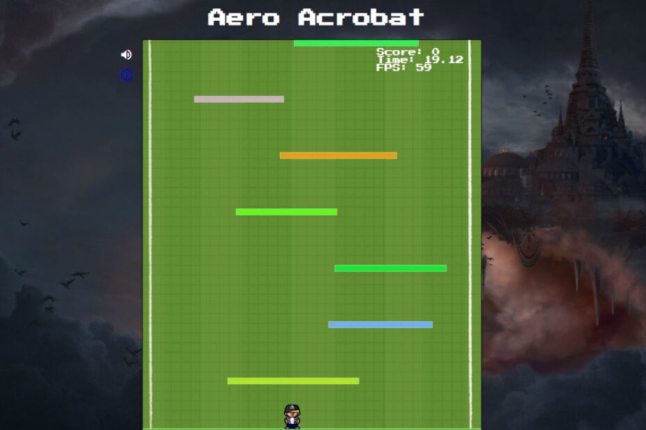 Aero Acrobat Game